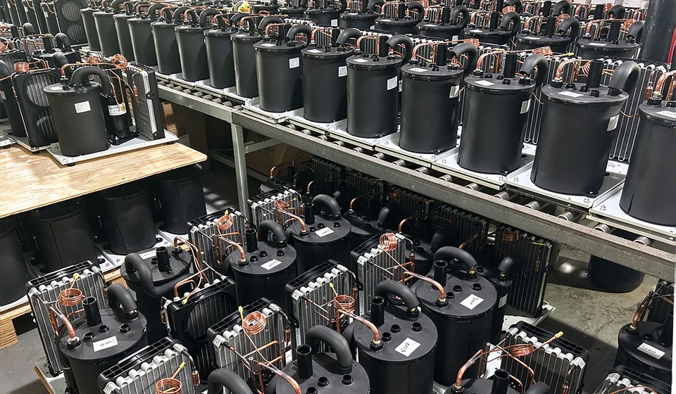 Chiller production line 1