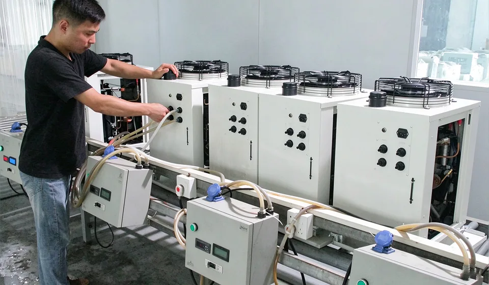 Chiller production line 4