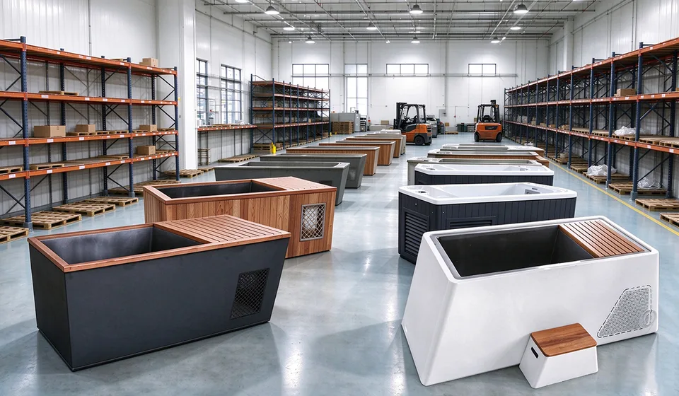 Ice bath tub production line 9