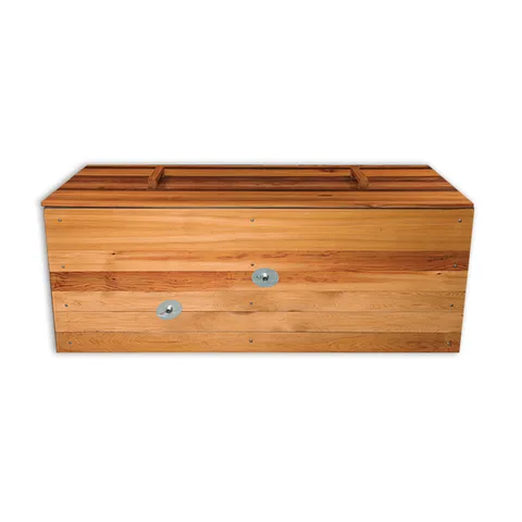 Red cedar cold tub with 304 stainless steel liner 007 thumbnail 5