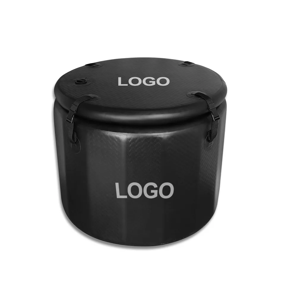 Fibreglass PVC ice barrel — detail 2