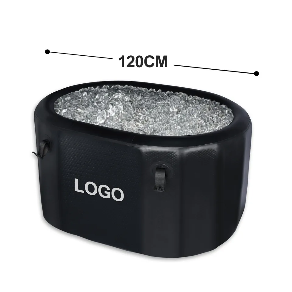 Drop Stitch Oval Cold Plunge Tub Black1 — detail 3