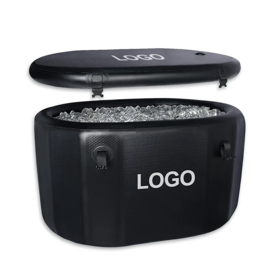 Drop Stitch Oval Cold Plunge Tub Black1 — detail 4