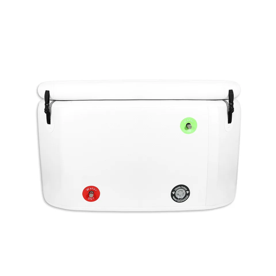 Drop Stitch Oval Cold Plunge Tub White2 — detail 6