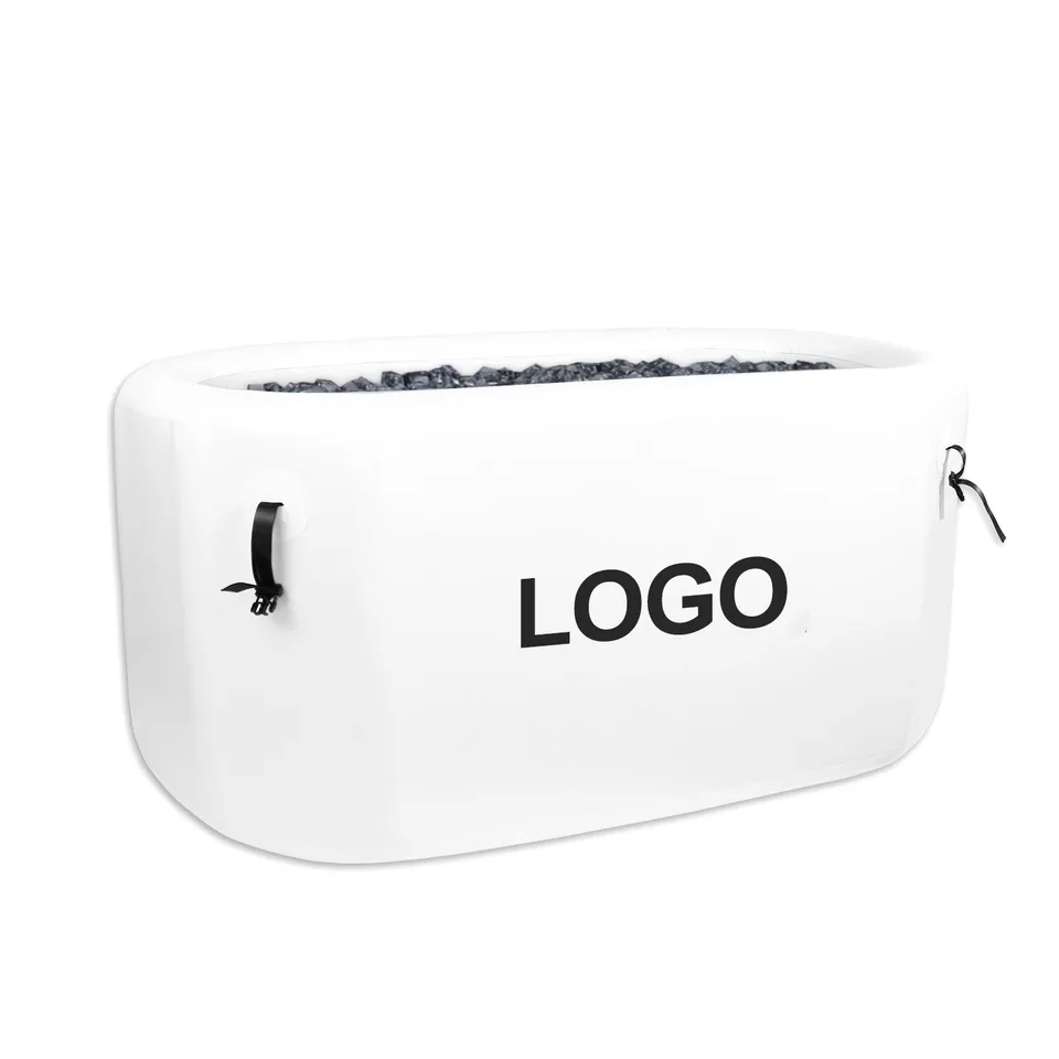 Drop Stitch Oval Cold Plunge Tub White2 thumbnail 3