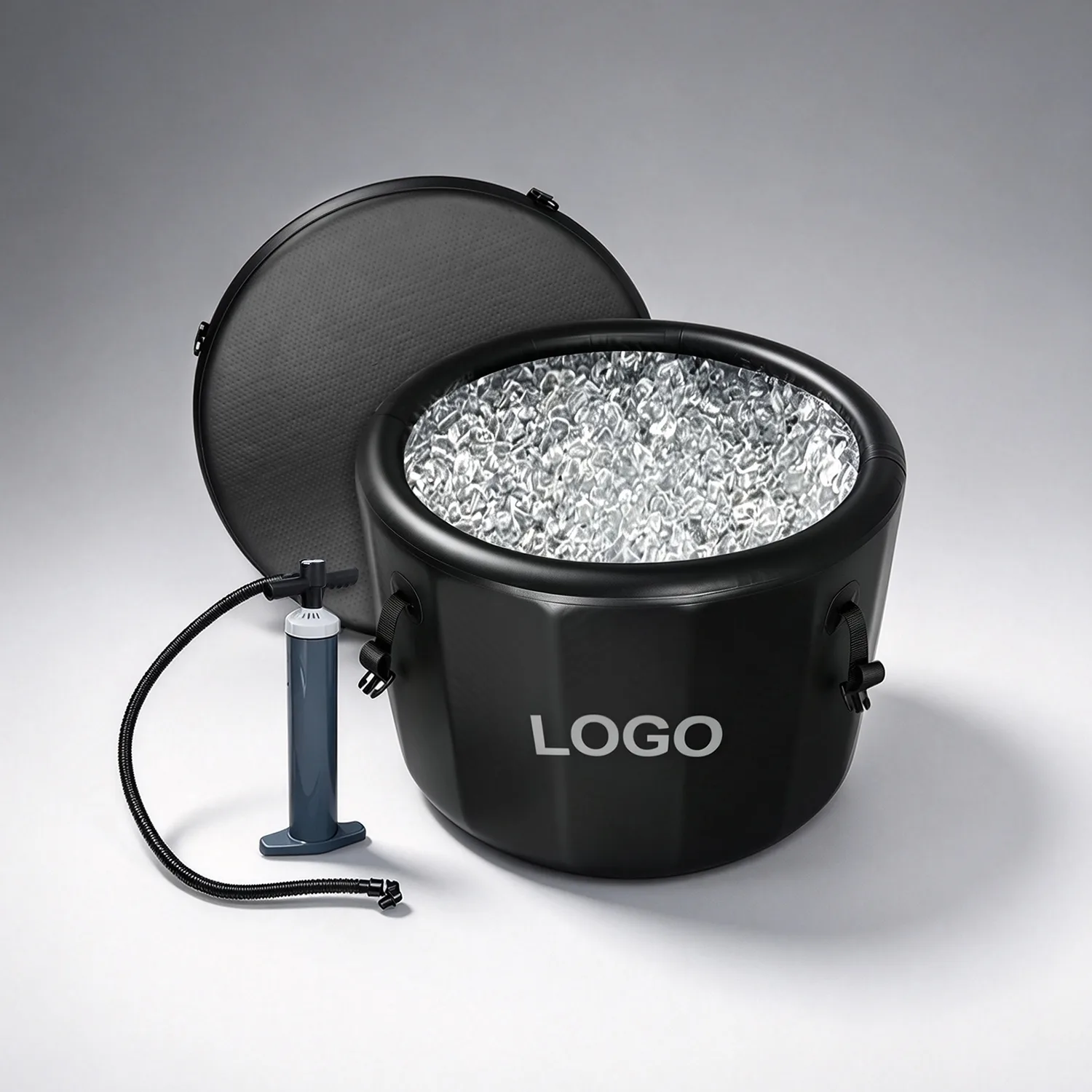 Drop Stitch Ice Bath Barrel